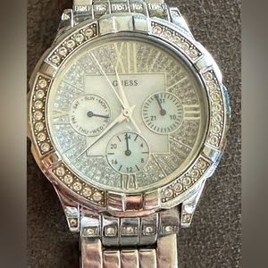 Women’s Guess silver watch